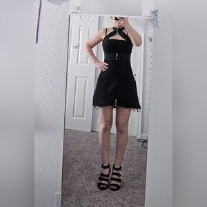 I AM GIA  Dress Size M halter dress with zippers